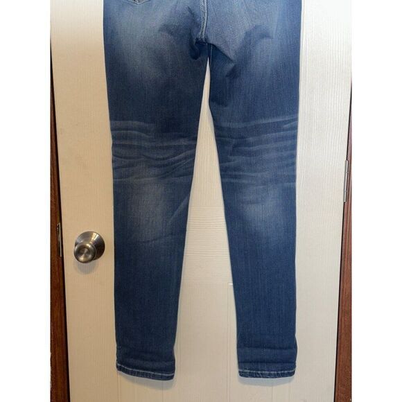 KANCAN HI-RISE ANKLE SKINNY DISTRESSD JEANS KC8342MSize 28 - Picture 9 of 14
